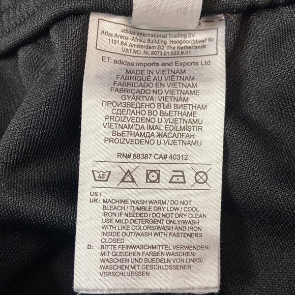 Adidas Tri-Stripe Joggers | Climacool Medium, Black and White - Picture 6 of 8